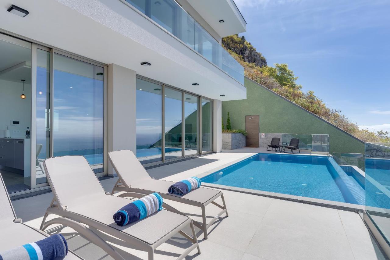 Luxury Villa Bianca Arco da Calheta  Exterior foto